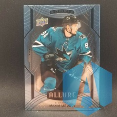 2020-21 Upper Deck Allure Rookie Blue SP #102 Maxim Letunov